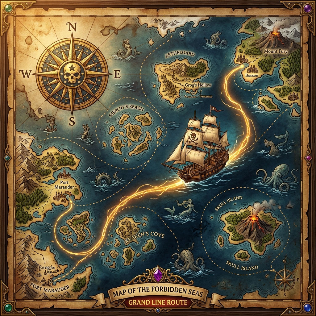 Grand Line Map